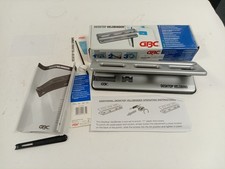 GBC Desktop VeloBinder Punch and Binding Tool Bundle with Manual