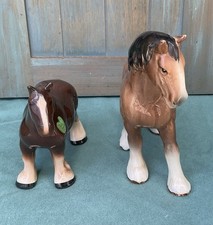 Vintage Melba Ware 2 Horses