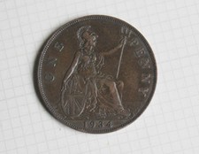 GB Penny – 1934 – A. Extremely Fine – Low Mintage – (Je1)