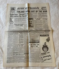 WW2 Newspaper - November 7