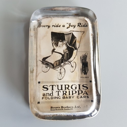 Antique glass paperweight