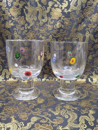 Set millefiori white wine - set,