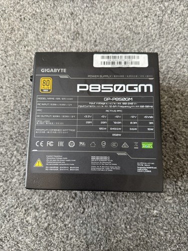 Gigabyte p850gm 850w gold - gigabyte,