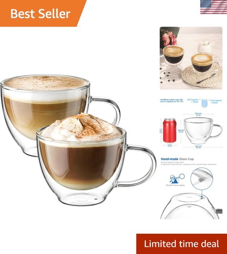 Double walled glass coffee - walled,