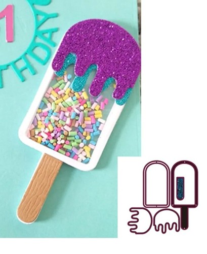 Metal cutting dies ice lolly - cutting,
