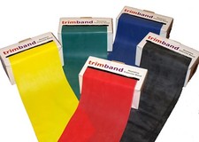 5.5m Exercise Resistive Stretch Band Workout Pilates Physio Trimband Theraband