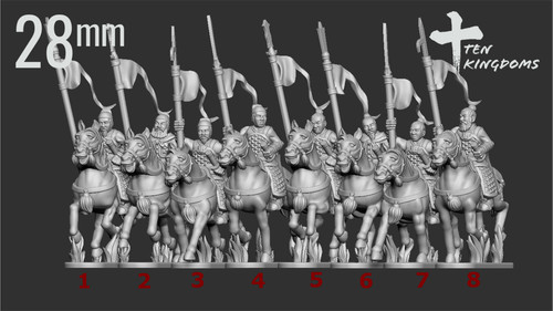 28mm song spear horse - 28mm,
