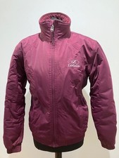 Le Mieux ladies burgundy team blouson waterproof jacket small (used)