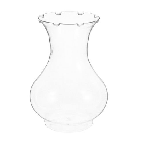 4pcs small clear plastic - plastic, vases