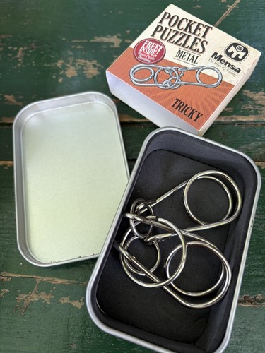 Mensa pocket puzzles metal - pocket,