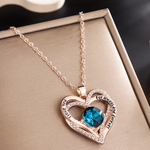 Delicate birthstone necklace - delicate,