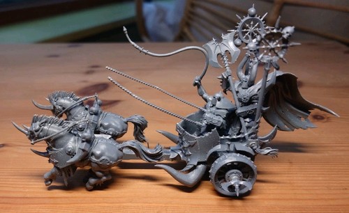 Horse chariot warriors - horse, of