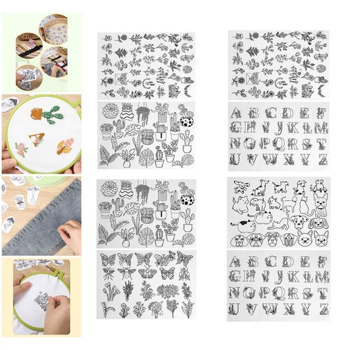Water soluble embroidery - water,