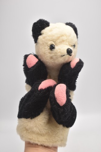 Vintage 1950s mohair - 1950s, panda