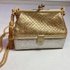 Judith Leiber Shoulder Gold