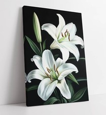 TWO BEAUTIFUL LILY FLOWERS-