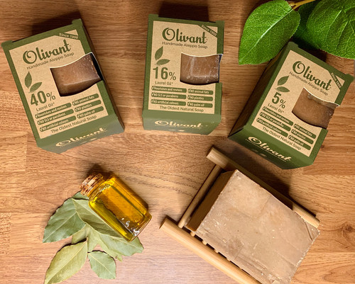 Olivant alep soap - 200g, ,
