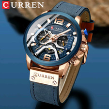 CURREN Men Quartz Watch Brand