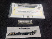 Genuine McLaren Badge Car