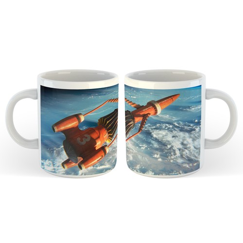 11oz ceramic mug thunderbird - ceramic,