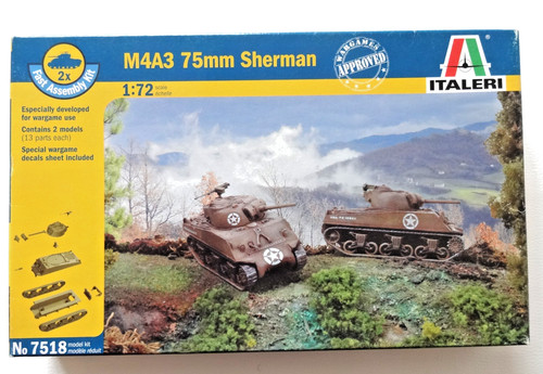 Italeri 7518 m4a3 - italeri,