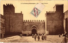 Cpa morocco fort - morocco, de