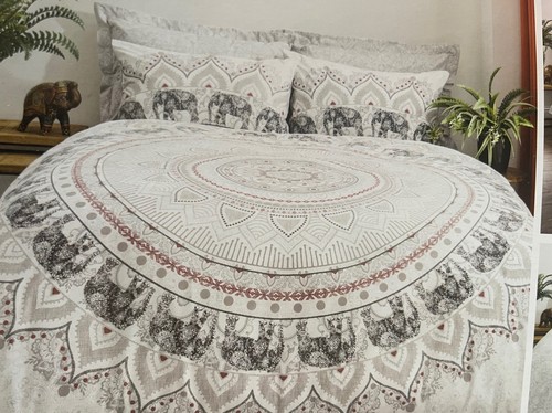 Dunelm mandala elephant double - mandala,
