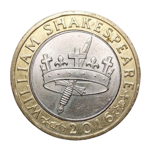 2016 coin shakespeare - 2016,