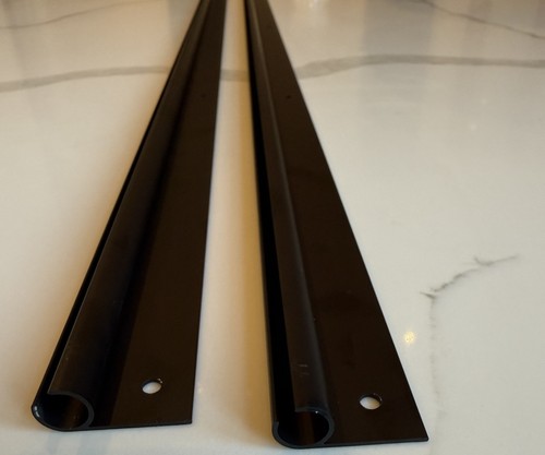 Awning rail matt black - matt,