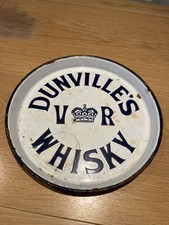 Dunvilles VR Whiskey Enamel Tray