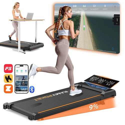 Walking pad with incline under - walking,