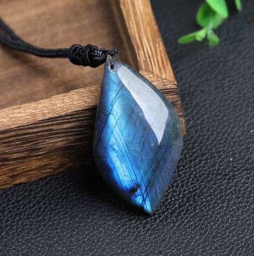 Natural labradorite pendant - labradorite,