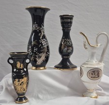 Greek Handmade Vases Vintage