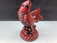 Red Resin Koi Carp Ornament