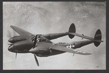 WWII Aircraft Photo Postcard
