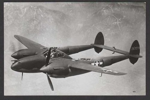 Wwii aircraft photo postcard - photo,