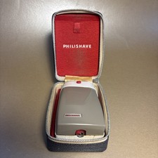 Vintage Men's Philishave Cordless Shaver  not tested * Type SC7970 + Case