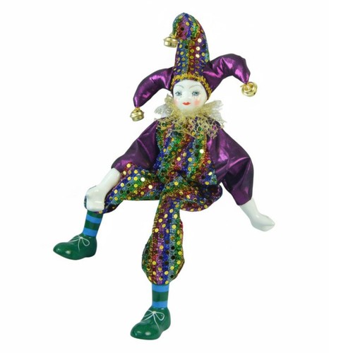 Dangling leg clown doll great - dangling,