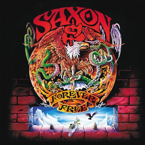 Saxon forever free album - saxon,