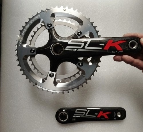 Fsa light carbon chainset - light,
