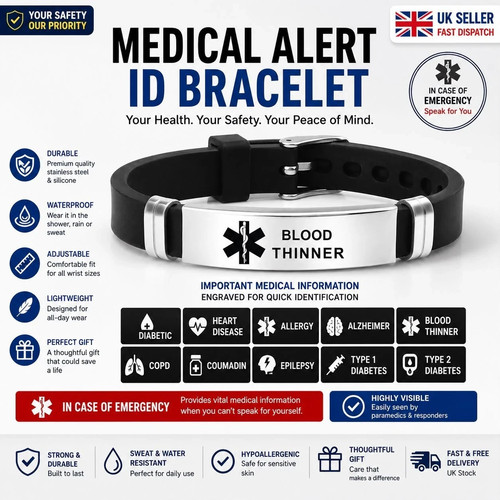 Blood thinner medical alert - thinner,