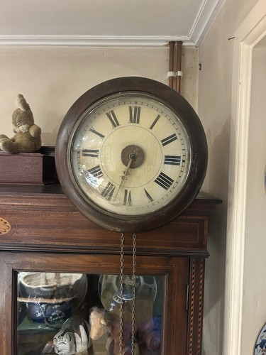Antique post office clock - antique,