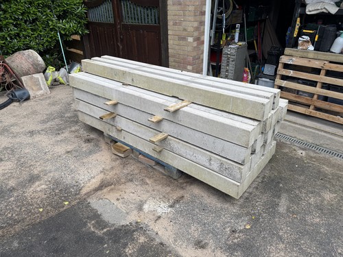 Reinforced concrete lintels - concrete,