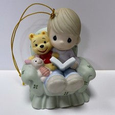 Precious Moments EVERYTHING'S BETTER WITH FRIENDS Pooh Christmas Ornament 2006