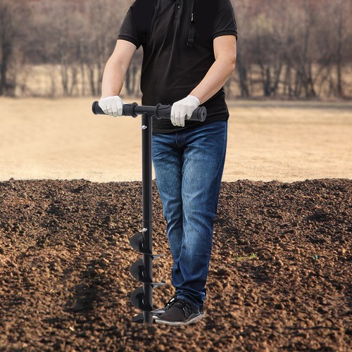 Hand post hole - post,