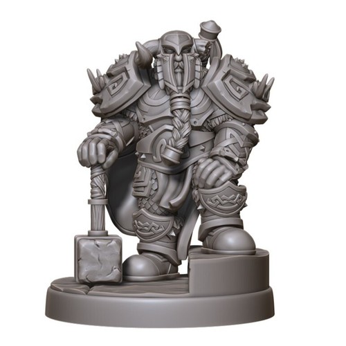 Muradin dwarf 32mm - 32mm, scale