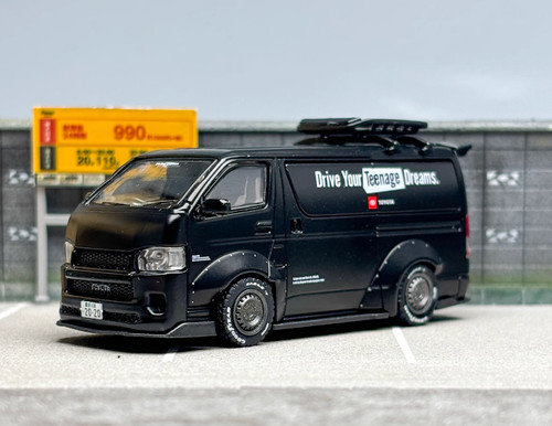 Tarmac black hiace - tarmac,
