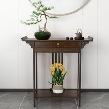 Narrow console table vintage - table,