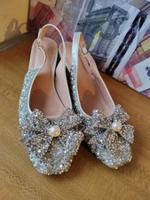 Silver Sequin embellished