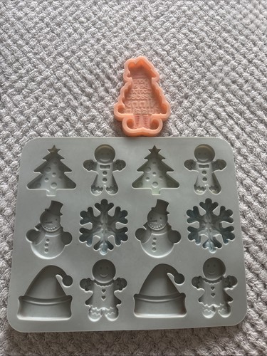 Christmas wax melt moulds - christmas,